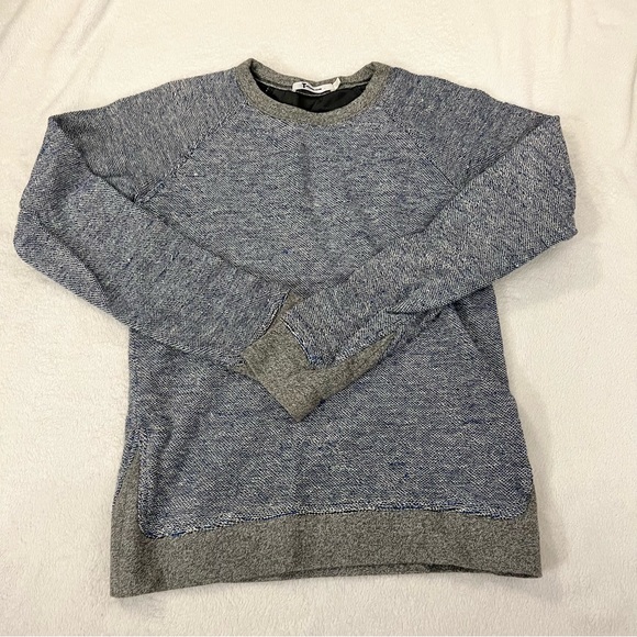 T BY ALEXANDER WANG Rainbow Terry Sweatshirt - Picture 3 of 11